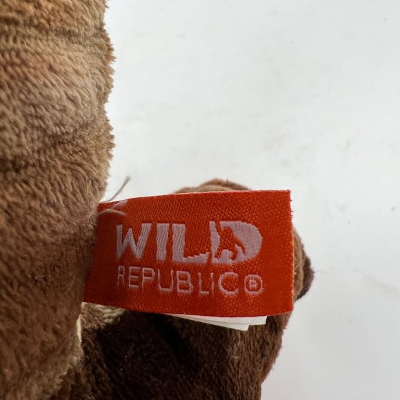 Wild Republic Dinosaur T-Rex Plush 12” Brown & Beige Toy Stuffed Animal - Picture 8 of 10